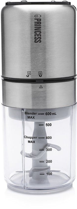 Princess 221080 - Hakmolen - 2 In 1 Chopper & Blender - 500 ml