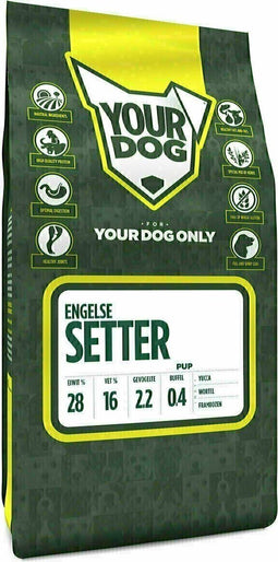 Yourdog Engelse setter Rasspecifiek Puppy Hondenvoer 6kg | Hondenbrokken
