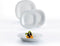 Platt tallrik Luminarc Carine Grijs Glas (Ø 27 cm) (24 Stuks)