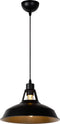Lucide BRASSY-BIS - Hanglamp - Ø 31 cm - Dimbaar - Zwart