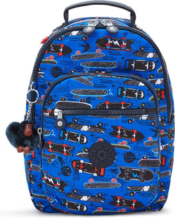 Kipling SEOUL S Rugzak, 14 Liter - New Scate Prt S