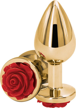 NS Novelties - Rose Buttplug Medium - Anal Toys Buttplugs Rood