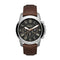 Fossil FS4813 - Herenhorloge - 44 mm - Bruin