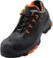 uvex 2 6502245 Veiligheidsschoenen S3 Schoenmaat (EU): 45 Zwart, Oranje 1 paar