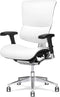 X-Chair bureaustoel X4 brisa leer Bruin met hoofdsteun