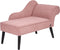 BIARRITZ - Chaise longue - Roze - Rechtszijdig - Polyester