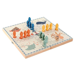 Parchis Home ESPRIT - Spel - Houten uitvoering - 26 x 13 x 3,3 cm