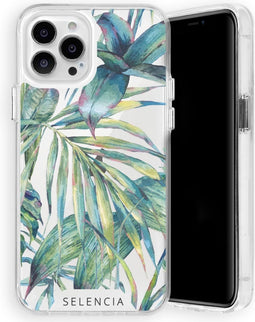 Selencia Hoesje Geschikt voor iPhone 13 Pro Max Hoesje - Selencia Zarya Fashion Extra Beschermende Backcover - groen