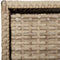vidaXL - Tuinkast - 3 lades - 55x59x80 cm - beige