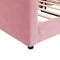 vidaXL - Slaapbank - 90x200 - cm - fluweel - roze