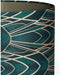 Light & Living Lampenkap ovaal Tiara - Groen - 30x15x25cm - Luxe