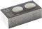 Kitchencraft Mikasa - Peper- en Zoutstel - Porselein - 11 x 5,5 x 3,5 cm - Wit