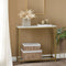 SoBuy FSB29-G - Console Tafel - Gouden Metalen Frame - 80x75x30 cm