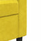 vidaXL - Driezitsbank - 180 - cm - fluweel - geel