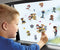 PAW Patrol Totum - Raamstickers - 45 niet permanente statische stickers - (4 vellen)