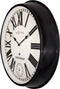 NeXtime Amsterdam - Klok - Rond - Ø52 cm - Zwart