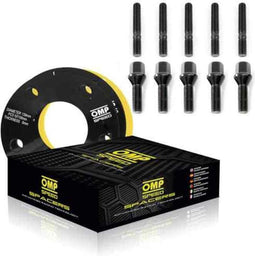 Set spoorverbreders OMP 5x114,3 66,1 M12 x 1,25 + M14 x 1,50 5 mm