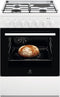 Electrolux LKM624088W - Combi-fornuis 57L - Multifunctionele oven - Wit