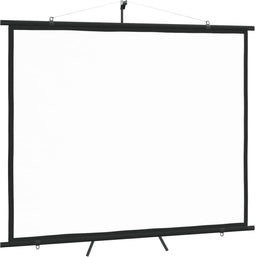 vidaXL - Projectiescherm - met - statief - 4:3 - 100''