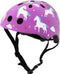 Mini Hornit Lids - Fietshelm voor Kinderen - LED achterlicht - Unicorn (S)