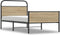 vidaXL - Bedframe - zonder - matras - bewerkt - hout - sonoma - eikenkleur - 100x190cm