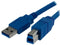 Startech.com USB 3.0-kabel A-naar-B - 1 m - SuperSpeed - Blauw