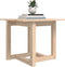 vidaXL - Salontafel - 50x50x45 - cm - massief - grenenhout