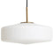 vtwonen Hanglamp Pleat - Glazen hanglamp - Ø30cm - Retro - Wit