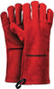 Leren Barbecue Handschoenen - Maat 8 (S/M)