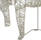 vidaXL - Kerstrendieren - 2 - st - 40 - LED's - goudkleurig