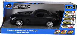 Radiografisch bestuurbare auto mercedes-benz 1:14 2.4g sls amg gt final edition zwart.