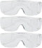 3x Veiligheidsbril/vuurwerkbril voor volwassenen - Beschermbril - Vuurwerkbrillen