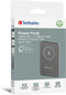 Verbatim Charge 'n' Go - Powerbank 10000 mAh - Magnetisch Draadloos Opladen 15 W - Grijs