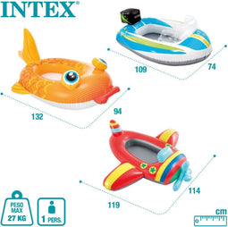 Opblaasbare Boot Intex 98 x 39 x 72 cm (24 Stuks)