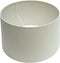 PTMD Caep White Linen Lampshade Round M