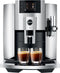 JURA E8 - Volautomatische Koffiemachine - 17 Koffiespecialiteiten - Chroom
