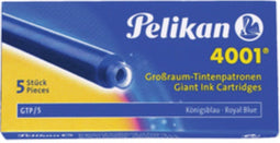 Pelikan 4001 - Lange Inktpatronen - Koningsblauw
