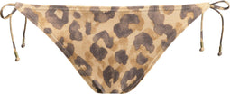Barts Sands Tanga - Gevoerd bikini broekje - Panterprint - Kleur sand - Maat 40