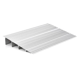 Coast Oprijplaat - Drempelhulp - In hoogte verstelbaar - Max. 317 kg - Aluminium - Zilver
