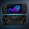 Hoesje voor ASUS ROG Ally X 2024 - met standaard - transparante pc en zachte TPU-bumper - onzichtbar