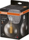 OSRAM vintage 19-6 LED lamp, smoke tint, 11W, 5--lm