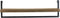 Light & Living Wandplank Maddison - Bruin - 80x15x24cm - Modern