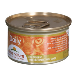 Almo Kattenvoer Mousse Voor Volwassene Kat Met Kalkoen - 85 Gram - 1 x 24 Stuks
