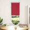 vidaXL - Rolgordijn - 45x150 - cm - verduisterend - rood - Stofbreedte - 40,7 - cm