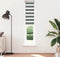 vidaXL - Zebra - rolgordijn - 40x230 - cm - stofbreedte - 35,9 - cm - donkergrijs