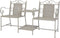 vidaXL - Tuinbank - 2-zits - 161 - cm - staal - grijs