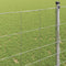 vidaXL - Veldomheining - 1,2x25 - m - Gegalvaniseerd - Staal