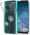 iMoshion Hoesje Geschikt voor Motorola Moto G9 Play / Moto E7 Plus Hoesje Siliconen - iMoshion Design hoesje - Wit / Transparant / Dandelion