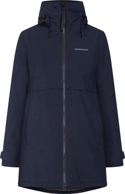 Didriksons Helle - Dames Outdoorjas - Wind- en waterdicht - Dark Night Blue - Maat 40