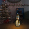 vidaXL - Kerstpinguïn - decoratief - LED - 60 - cm - luxe - stof